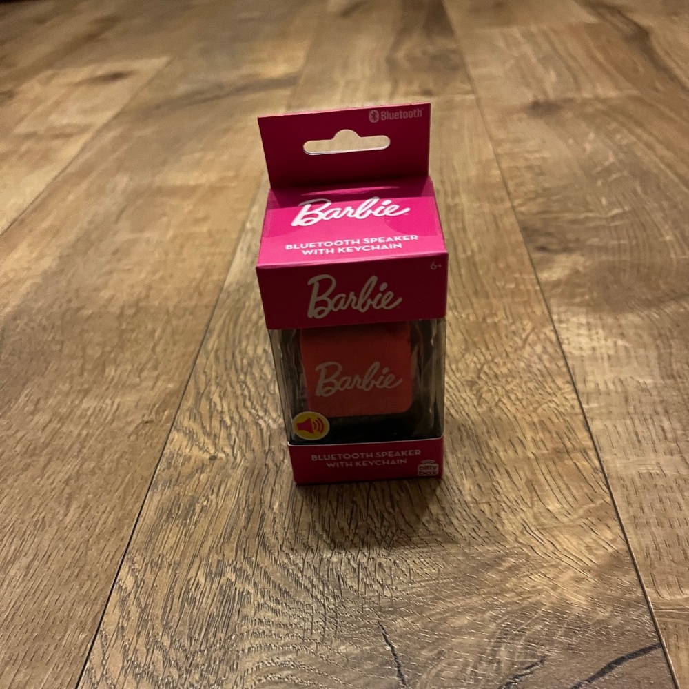 Barbie mini bluetooth speaker brand new